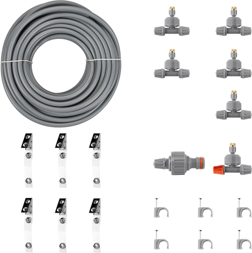vrtni meglični sistem WHITE LINE 8 m