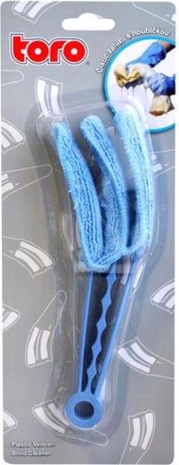 Plastični čistilec žaluzij s gobico TORO
