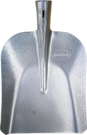 Hlevska jeklena lopata brez dreja s kladiv3evim lakom 230 3 280 mm