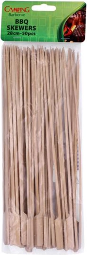 Bambusove nabodalne igle 28 cm, 50 kos