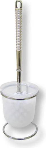 WC komplet s ščetko in kovinskim stojalom