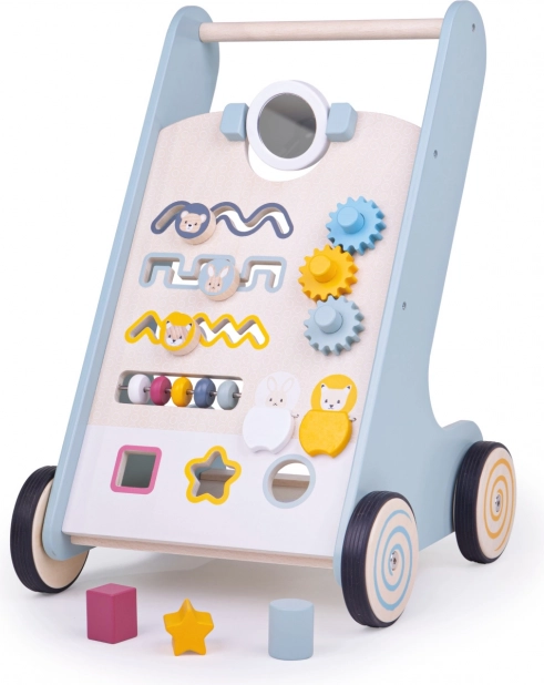 Leseni aktivni hojicek Bigjigs Baby Gozdne živali