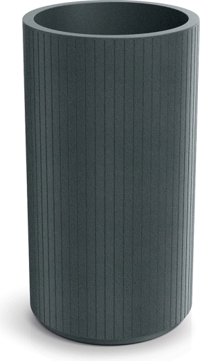 Cvetlični lonec Coro Round High 40 cm grafitni
