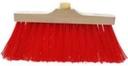 Gospodinjska metla 25 cm z najlonskimi ščetinami