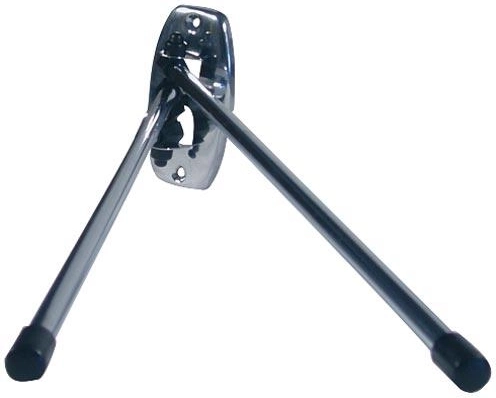 Dvojnoramenski sušilnik za brisače, krom, 47 cm