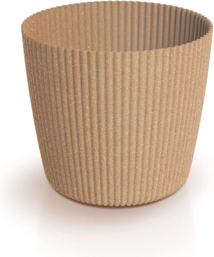 Cvetlični lonec Milly Round Eco Wood 34,2 cm naturo