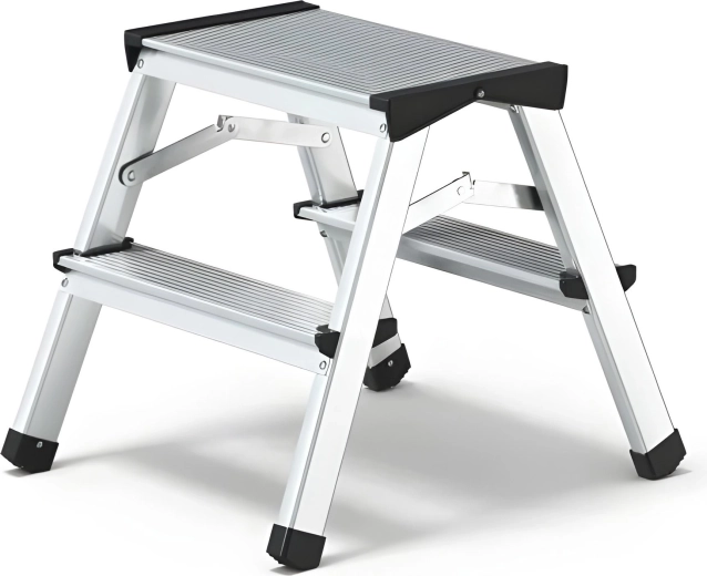 Aluminijaste dvostranske stopnice 2x2 HOME