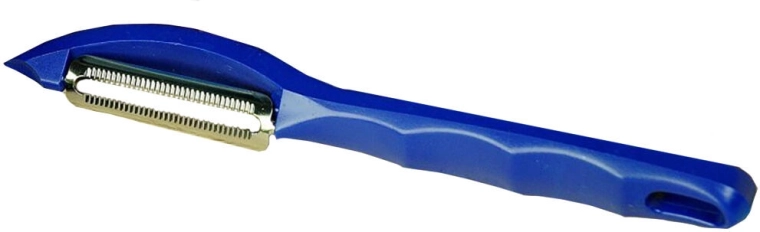 Obojestranski lupilec z nazobčanim rezilom BARRACUDA 17 cm