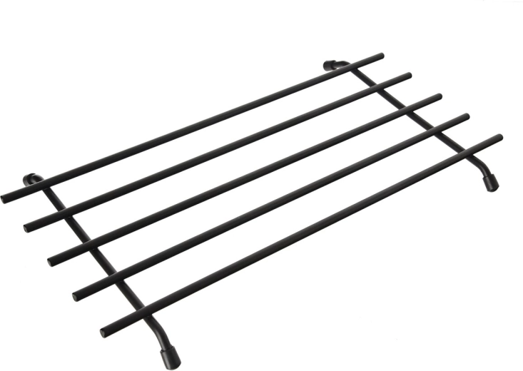 Kovinsko podstavek za vročo posodo Radka 35 × 20 cm, črn