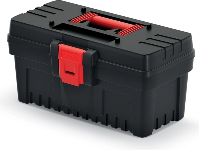 Škatla za orodje Prosperplast Dark 40, 36 × 19,3 × 18,6 cm, črna