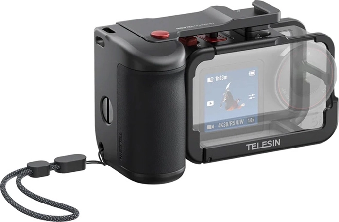 Zaščitno ohišje Telesin z ročajem za DJI Osmo Action 3/4/5