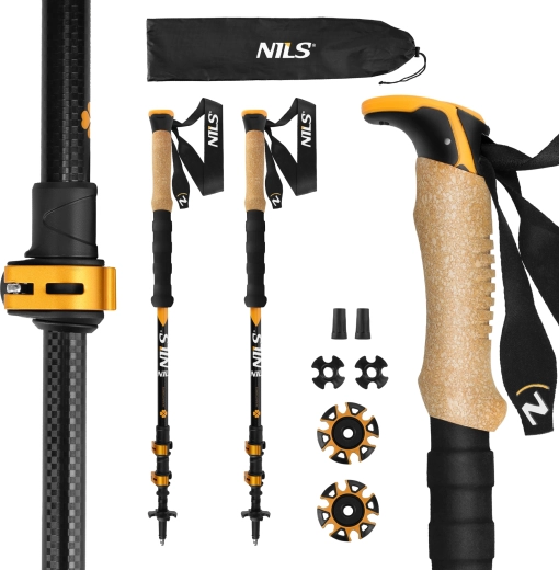 Trek palice NILS TK8605 iz aluminija 7075 s plutenim ročajem