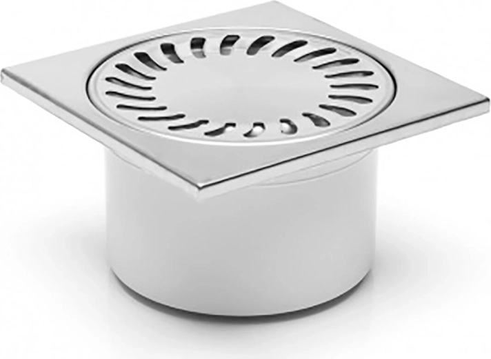 Talni odtok iz nerjavnega jekla DN 150 × 150 × 50/84