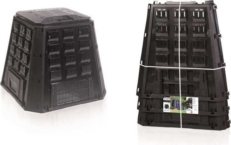 Kompostnik Evogreen 420 l črn