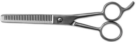 Brivski redčilni škarje iz nerjavnega jekla 15,5 cm
