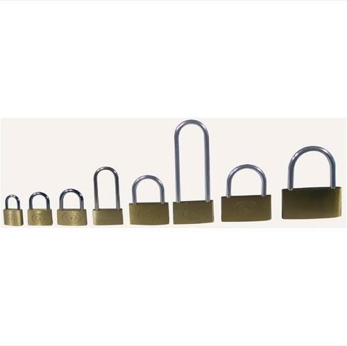 Medeninasta viseča ključavnica 20 mm s 3 ključi