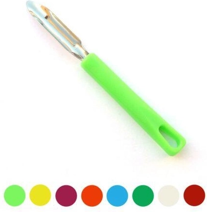 Kuhinjski strgalnik iz nerjavečega jekla 17 cm s plastičnim ročajem