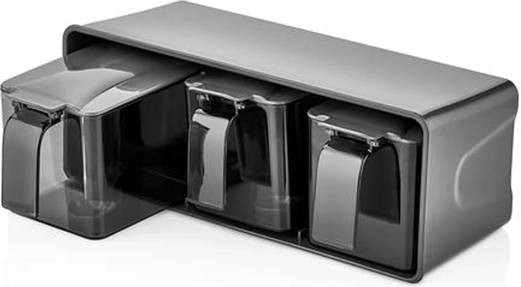 Plastični komplet za začimbe, 3 kosi, 600 ml