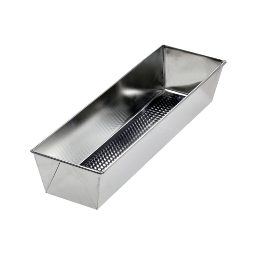 Pločevinast pekač za šarkelj/biskupski kruh 30 × 11 × 7,5 cm SNB