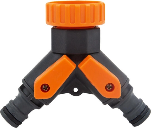 Adapter za pipo – 2-potni razdelilnik za cevi 3/4" in 1"