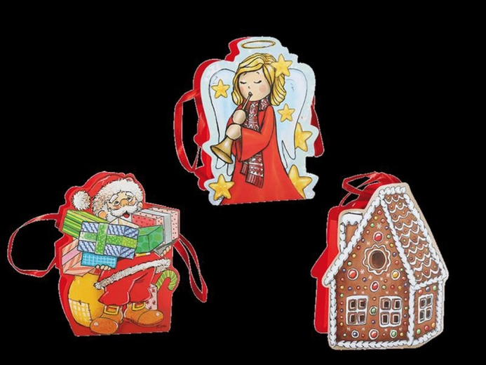 Christmas gift bag 19 × 15 cm, mix of designs