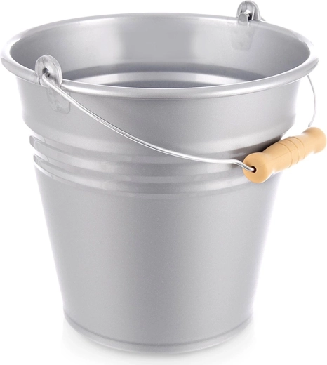 Plastično sivo vedro 7 l
