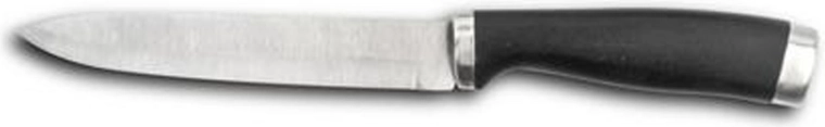 Univerzalni kuhinjski nož Kitchisimo z mat črnim ročajem