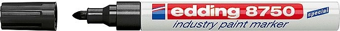 Industrijski lak marker Edding 8750 črn