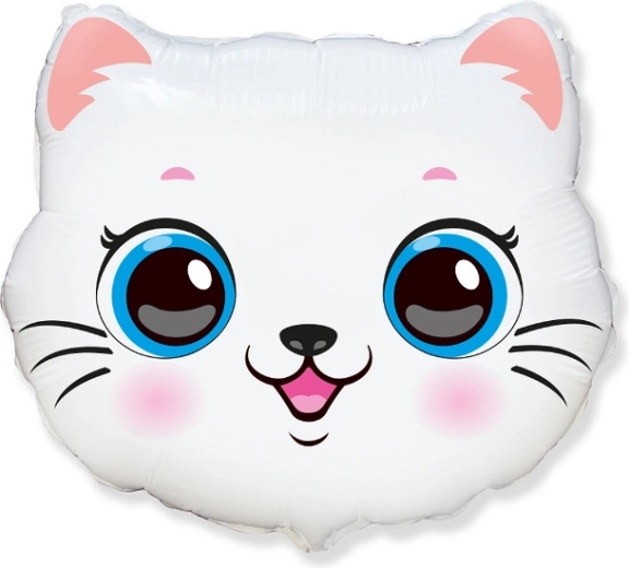 Folijski balon mačka 51 × 55 cm