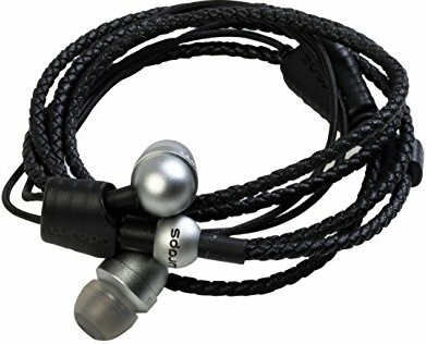 Wraps Core srebrne ušesne slušalke z mikrofonom