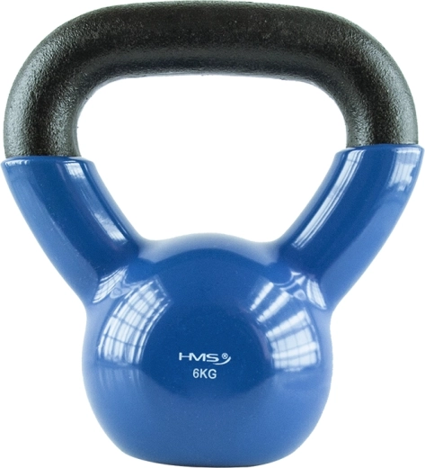 Kettlebell HMS 6 kg z vinilnim premazom