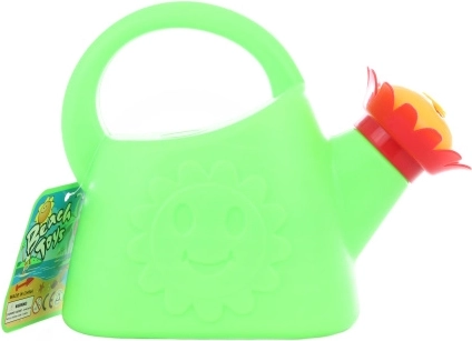 Plastična zalivalka z rožastim pršilnikom (mešanica barv)