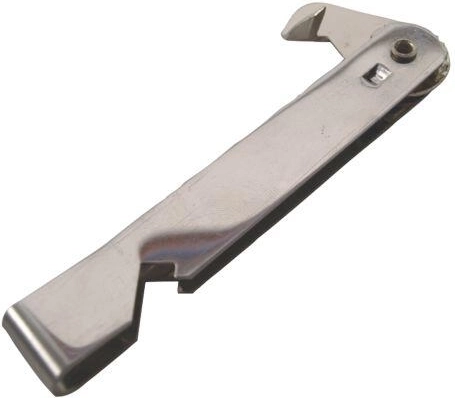 Odpirač za konzerve in kronske zamaške Standard, 13 cm, kov