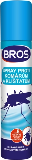 Bros sprej proti komarjem in klopom 90 ml