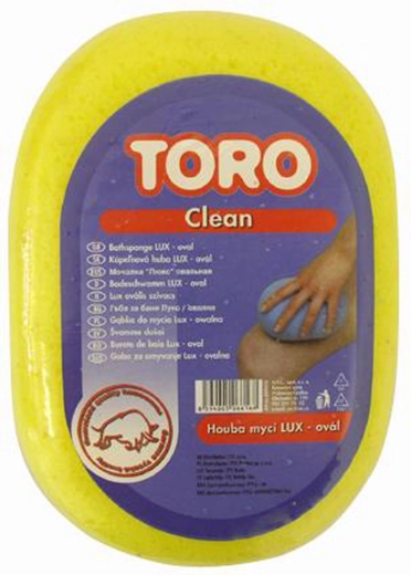 Masažna gobica Lux ovalna bela