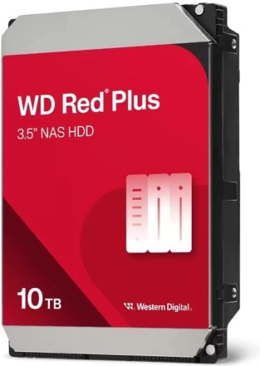 Western Digital WD Red Plus 10 TB 3,5" HDD za NAS