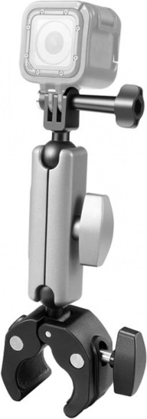 MotocikelnI nosilec PULUZ za športne kamere (črn)