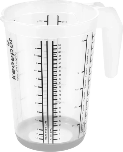 Kuhinjski vrč z merilno skalo 1,5 l Nordic Grey