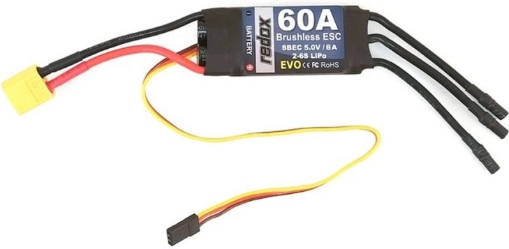 Regulator vrtljajev Redox Evo 60A za brezkrtačne motorje - 1 kos