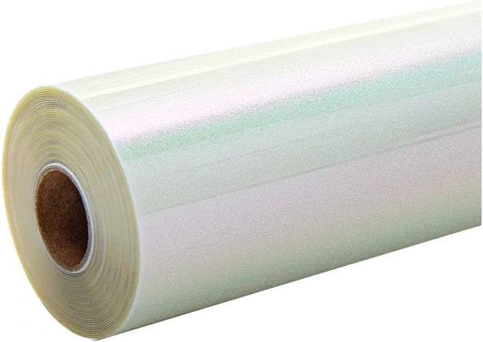 HTVRONT kameleon termotransferna folija 30,5 × 90 cm bela in rdeča