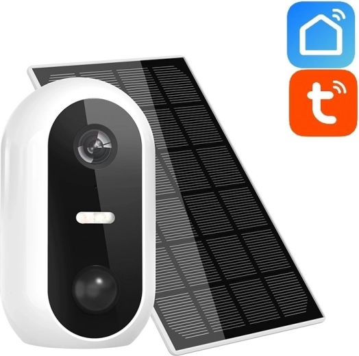Solight baterijska Wi‑Fi varnostna kamera s solarnim panelom