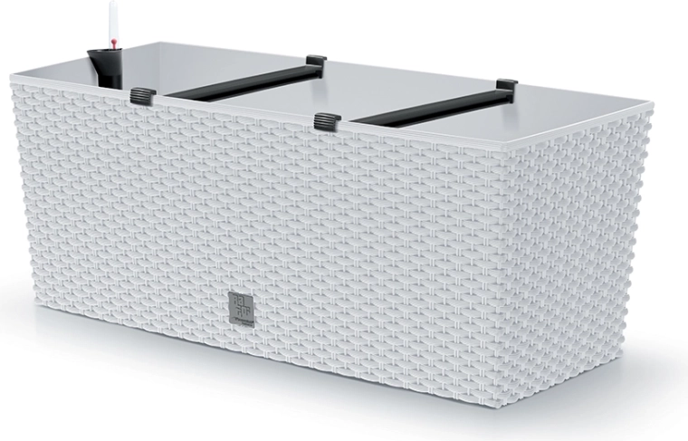 Samonamakalno ratanasto korito 50 cm belo