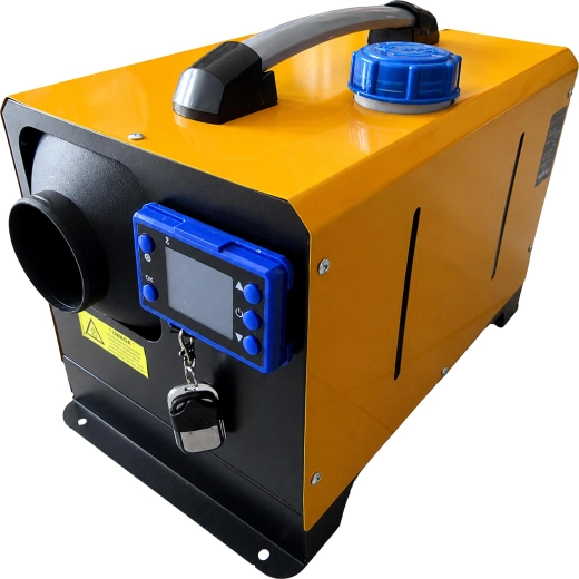 Prenosno dizelsko toplozračno gretje v slogu Webasto 8 kW 12/24 V z Bluetooth