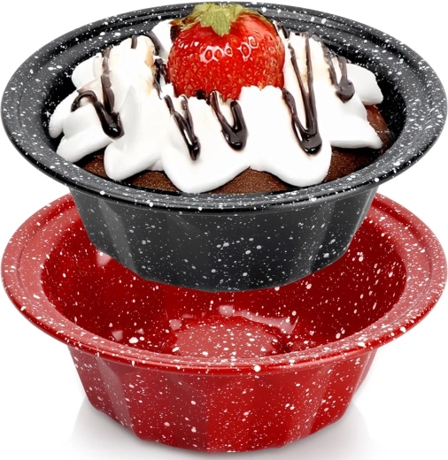 Komplet mini modelov za šarklje s sredinsko cevjo 12 cm, granitna površina, 2 kosa