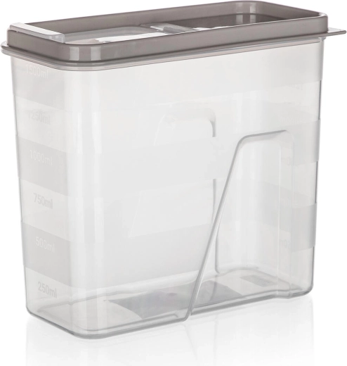 Posoda za suhe živila 1,5 l z dozirnikom LATTE