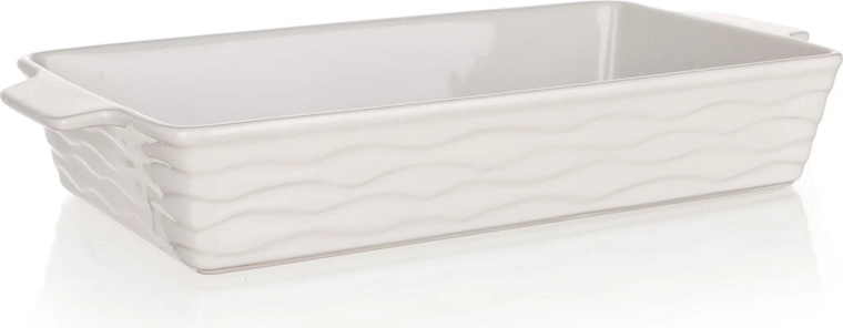 Keramični pekač Culinaria, pravokotni 42 × 21 cm, bel
