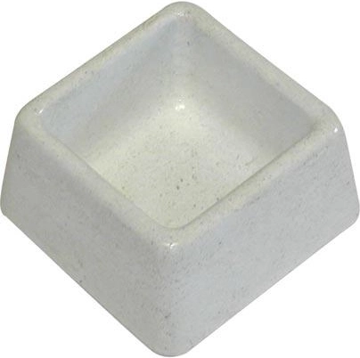 Betonska kvadratna posodica 90 × 90 × 50 mm za glodavce