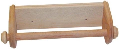 Viseči lesen nosilec za kuhinjske brisače 27 cm