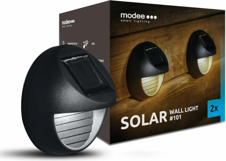 Stenske sončne svetilke Modee Smart Lighting Solar Lamp 101, 2 kosa