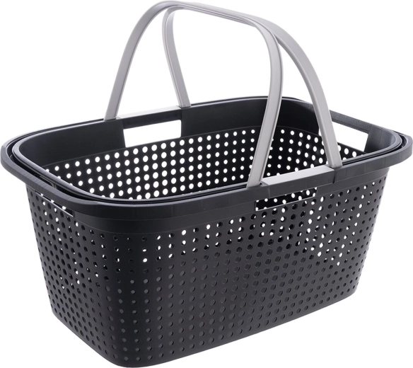 Koš za perilo 38 l s plastičnimi ročaji
